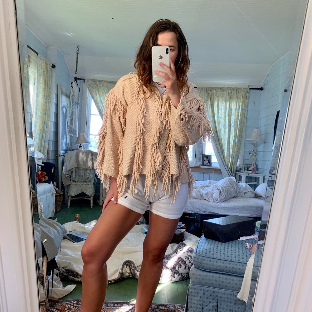 ULLA JOHNSON Lucinda Sweater BLUSH